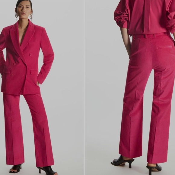 COS - hot pink corduroy pants - Picture 2 of 7